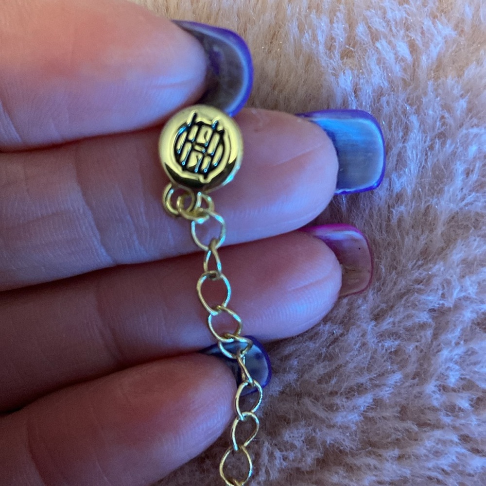 NWT HOUSE OF HARLOW CRYSTAL NECKLACE - Picture 3 of 5